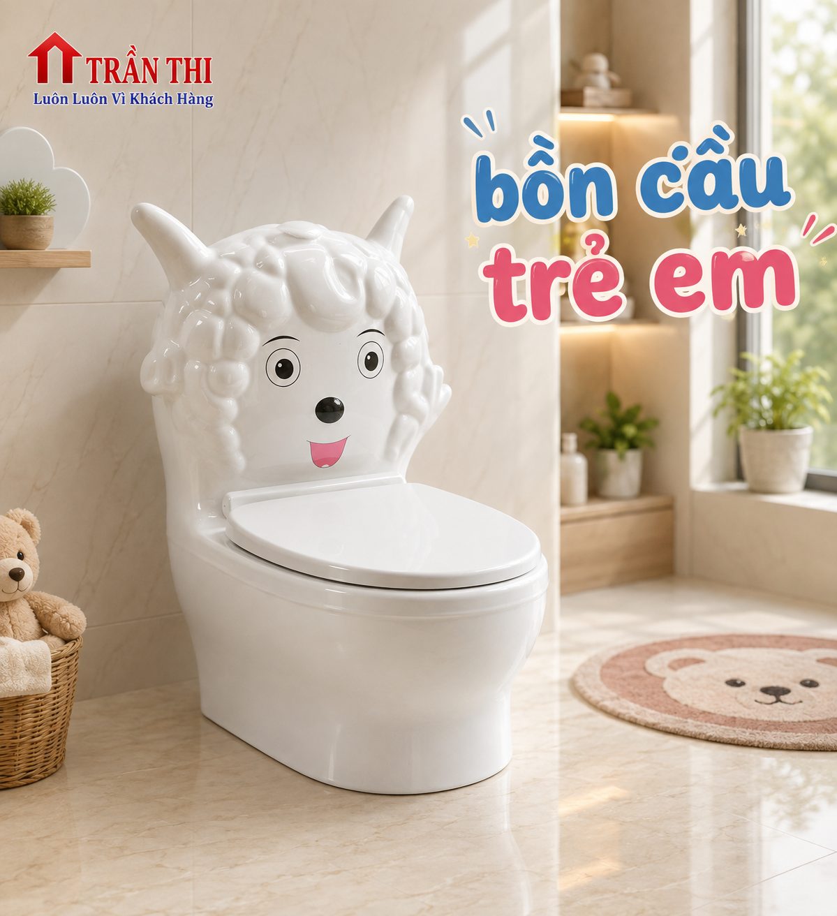 Bồn Cầu Trẻ Em -TPD